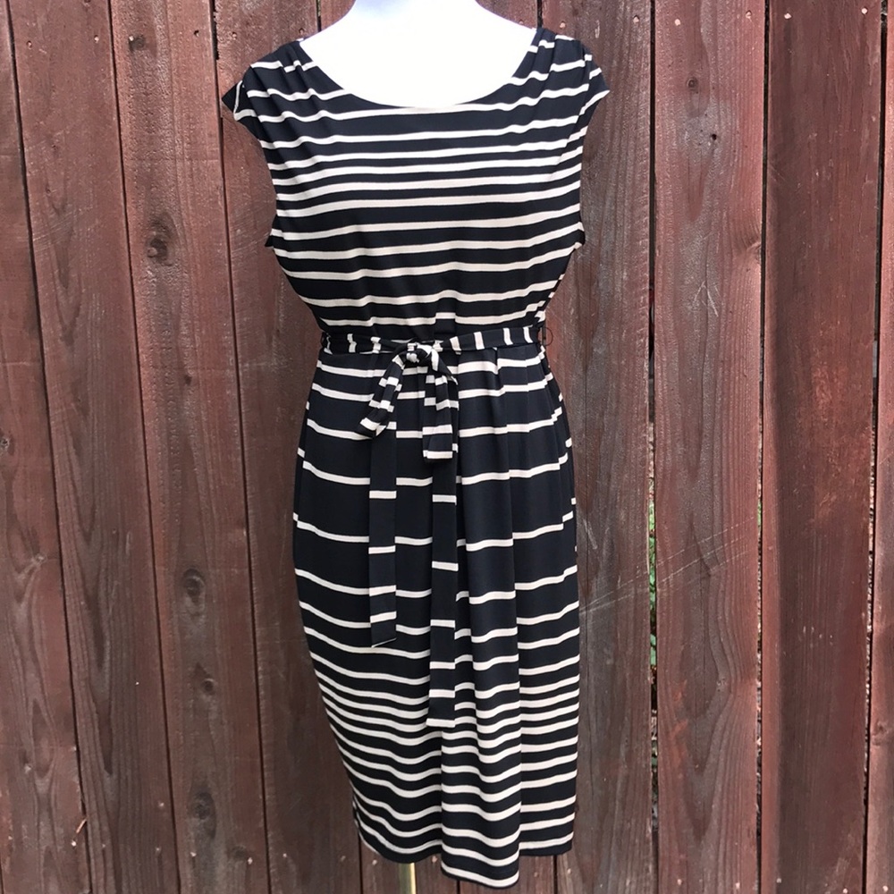 NWT enfocus studio striped dress